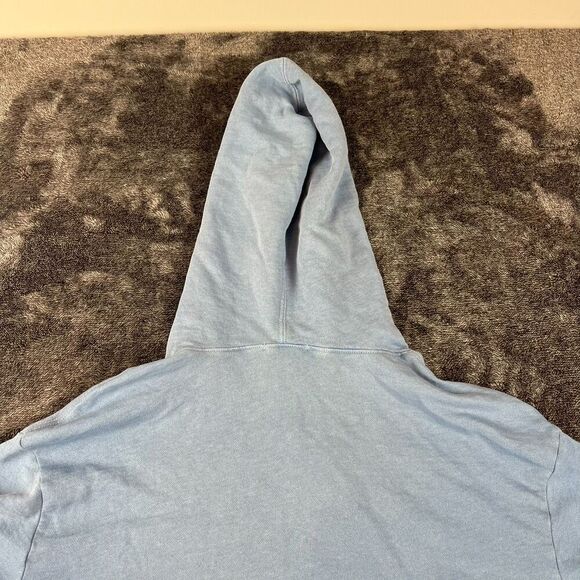 James Perse Pullover Hoodie Sweatshirt Supima Cotton Lightweight Raw Hem 1 NWT - Picture 10 of 11